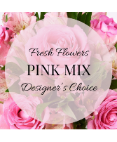 Designer's Choice Pink Mix Arrangement Arrangement