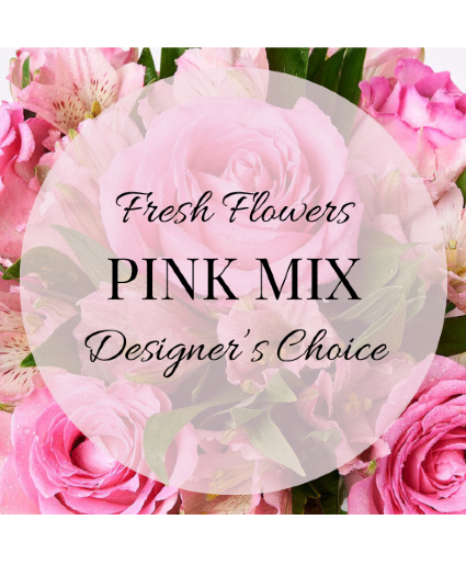 Designer's Choice Pink Mix Arrangement Arrangement