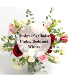 Designers Choice Pink, Reds and Whites Custom Arrangement