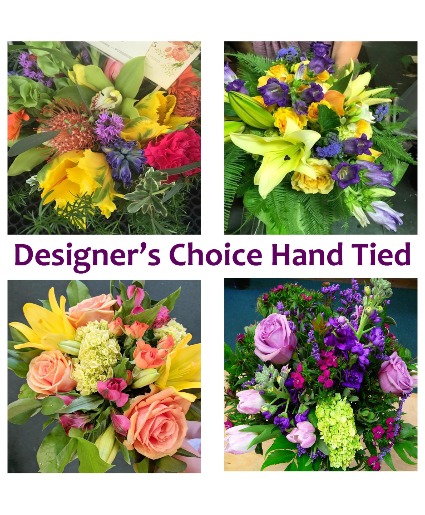 Designer's Choice PREMIUM for Valentine's Day Hand Tied Vase Ready Bouquet