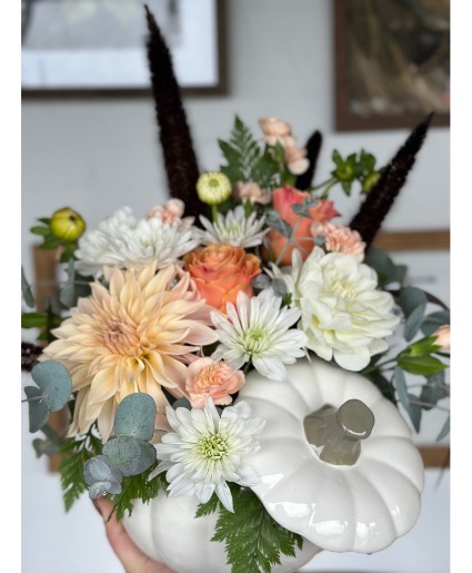 Designers Choice Pumpkin Arrangement 