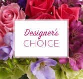 Designers Choice Seasonal Blooms Vase  Vase 