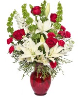 Designer's Choice - Seasonal Christmas Large Size Arrangement in a Vase