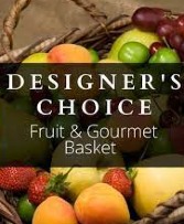 Designer's choice Seasonal Fruit & Gourmet Not available for same day delivery