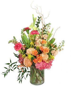 Designer's Choice - Seasonal Spring/Summer Large Size Arrangement in a Vase