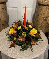 Designers choice Single Candle Thanksgiving