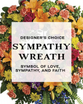 Designer's Choice Sympathy Wreath 