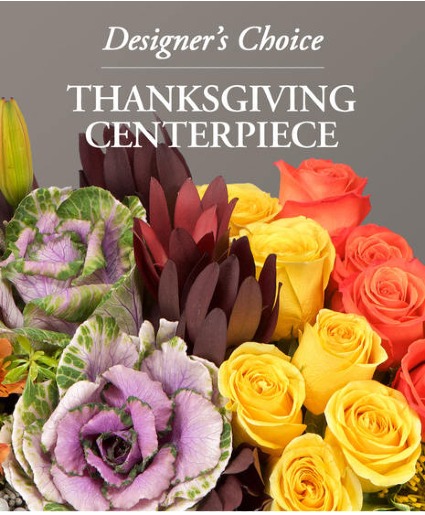 Designer's Choice Thanksgiving Centerpiece  