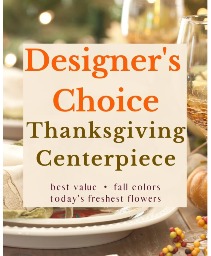Designer's Choice Thanksgiving Centerpiece Arrangement