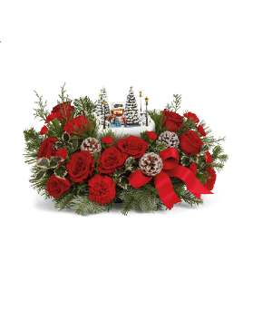 DESIGNERS CHOICE THOMAS KINKADE CENTERPIECE