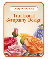 Designer's Choice - Traditional Sympathy Design Flower Arrangement