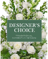 Designer's Choice - Traditional Sympathy Design Funeral Arrangement