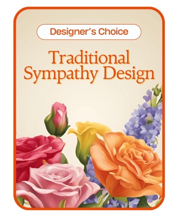 Designer's Choice - Traditional Sympathy Design Sympathy in New Providence, IA | The Rustic Rose