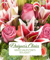 Designers Choice - Valentines Bouquet Fresh Arrangement 
