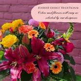 Florists Choice Deluxe Traditional Vase Arrangement