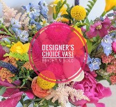Designer's Choice Vase Arrangement Bright & Bold in Saint Johnsbury, Vermont | ALL ABOUT FLOWERS
