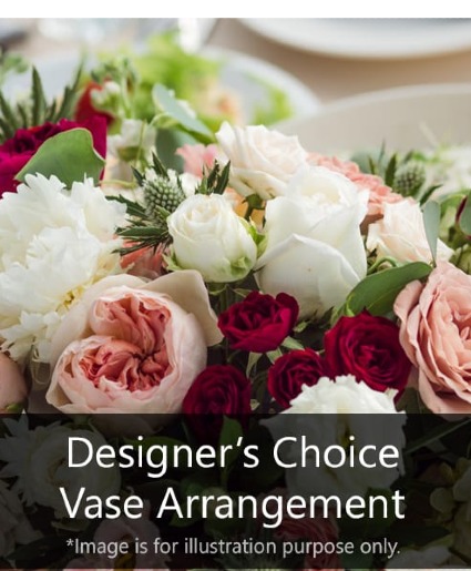 Designer's choice Vase Arrangement  Designer's choice 