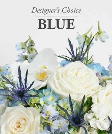 Blue Designer's Choice  in Sedalia, MO | State Fair Floral