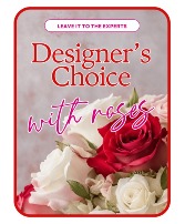 Designer's Choice with Roses Flower Arrangement