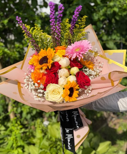 Designers choice Wrapped Arrangement