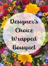 Designer's Choice Wrapped Bouquet  Wrapped Bouquet 