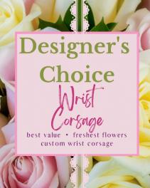 Designer's Choice - Wrist Corsage Arrangement