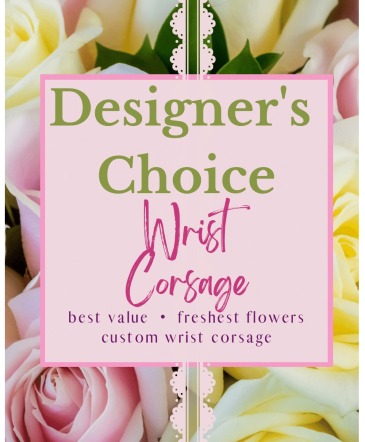 Designer's Choice - Wrist Corsage Arrangement in Roswell, NM | BARRINGER'S BLOSSOM SHOP