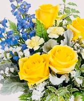 Designers Choice - yellow & blue  Design by color palette 