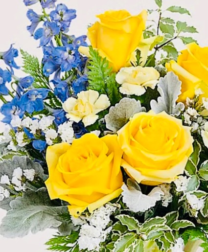 Designers Choice - yellow & blue Design by color palette