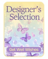 Designer's Selection Get Well Wishes Flower Arrangement