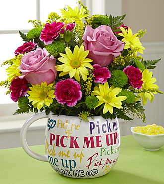 Pick me up Bouquet Desk top