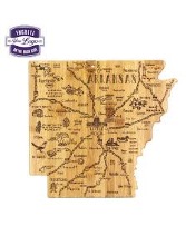 Destination Arkansas Cutting Board 