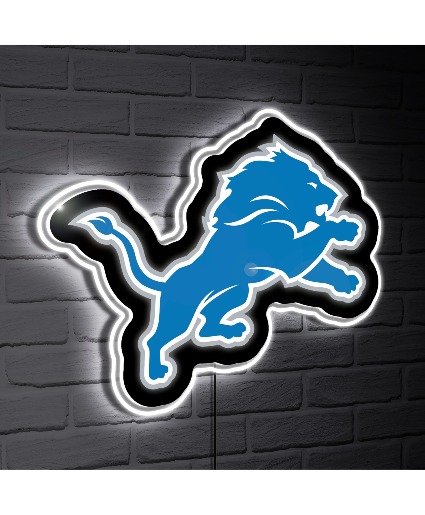 Detroit Lion LED Wall Decor Gift