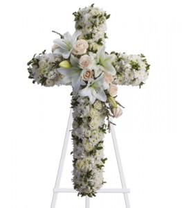 Devotional farewell Sympathy funeral arrangement