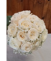 Diamond Rose Wedding Bouquet