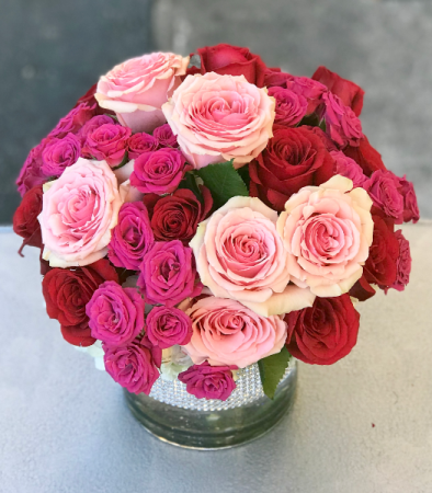 Diamond Trio Vased Arrangement
