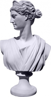Diana Bust Statue 