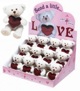 Send a Little Love  Plush Bear 7 Inches in Length