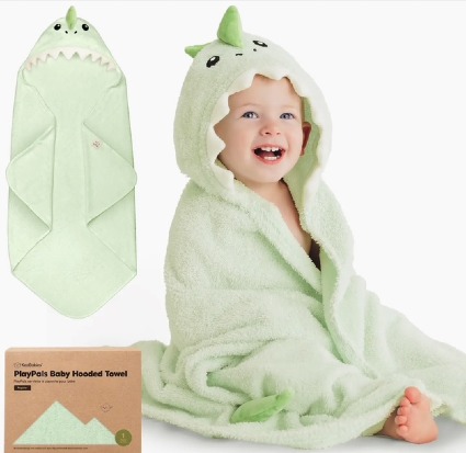 Dinosaur Hooded Towel Baby