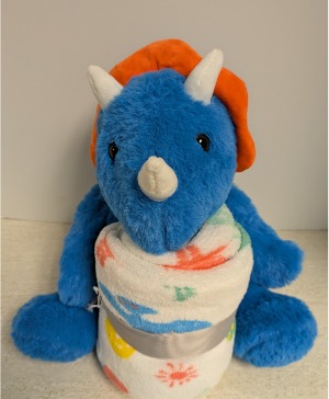 Dinosaur Plush with Blanket NFS-DPWB