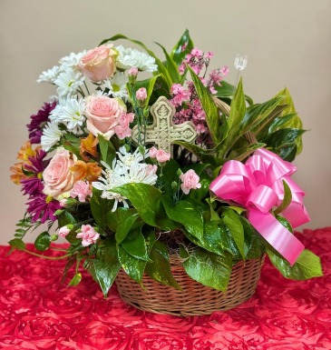 Dish garden basket with flowers   in Mcdonough, GA | Parade of Flowers