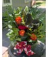 DISH of BLESSINGS Large Dish Garden with Florals and Embellishment