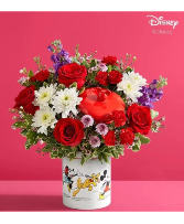 Disney Mickey Mouse & Friends Cookie Jar - Romance Arrangement