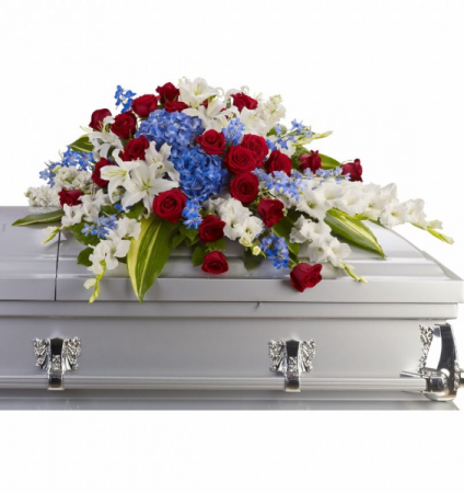 Distinguished Service Casket Spray