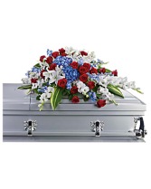 DISTINGUISHED SERVICE CASKET SPRAY 