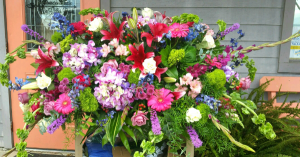 Divine Gardens Casket Piece 