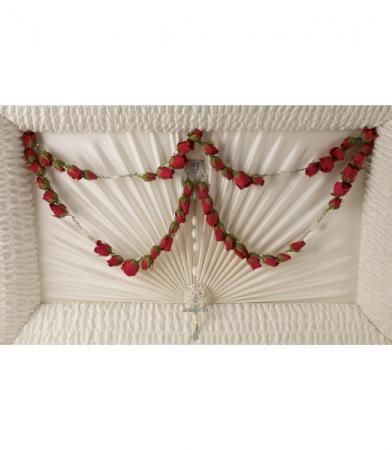 Divine Grace 50-Bead Rosary Funeral Flowers