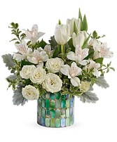 Divine Mosaic Bouquet Vase Arrangement 