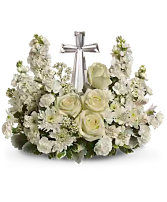 Divine Peace Bouquet sympathy Arrangement