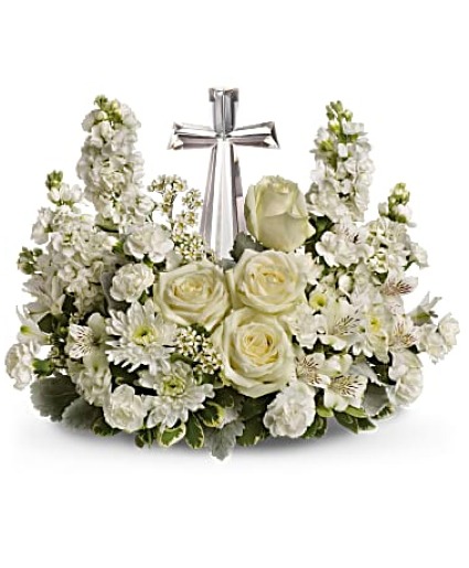 Divine Peace Bouquet sympathy arrangements